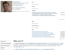 Tablet Screenshot of damien.sauveron.fr